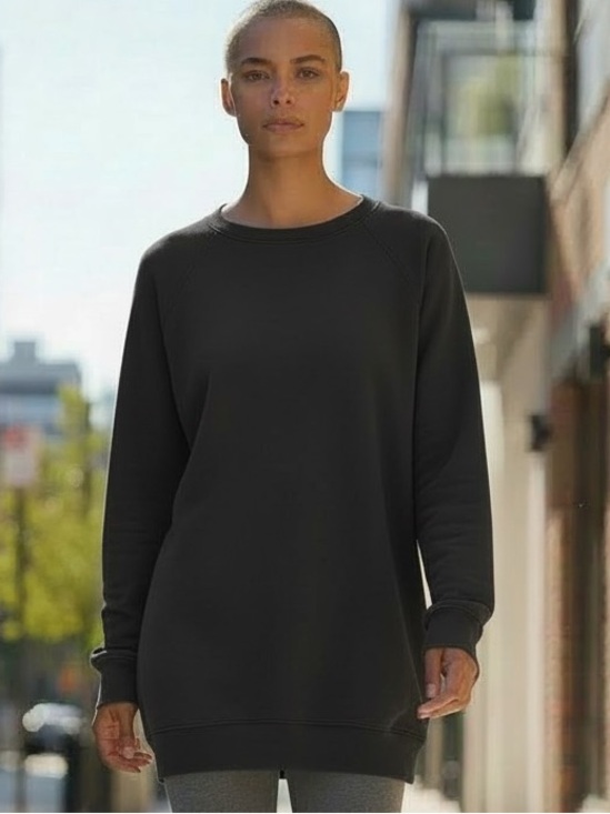aerie Tops - Offline by Aerie - Black Oversized Sweatshirt